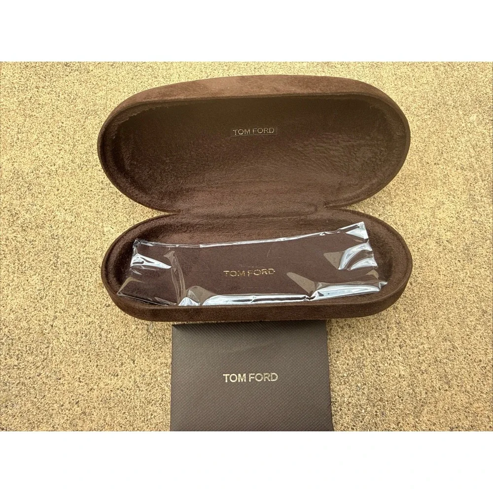 Tom Ford Eyeglasses Sunglasses Velvet Hard Case w/ Clean Cloth CASE/CLOTH ONLY